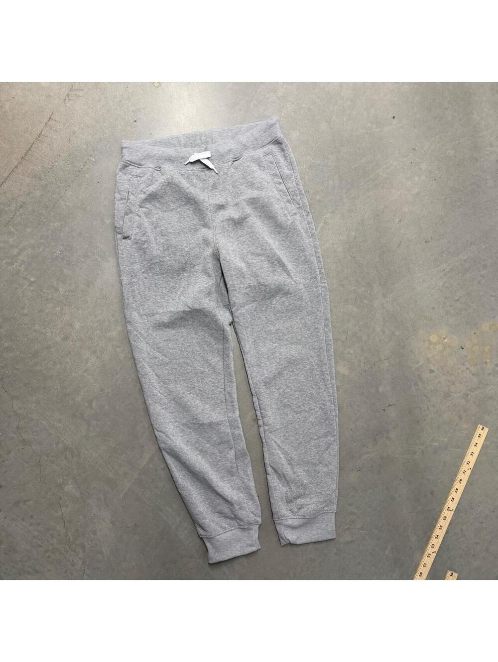 Y2K Men's Plain Gray Southpole Cuffed Sweatpants Sized Large